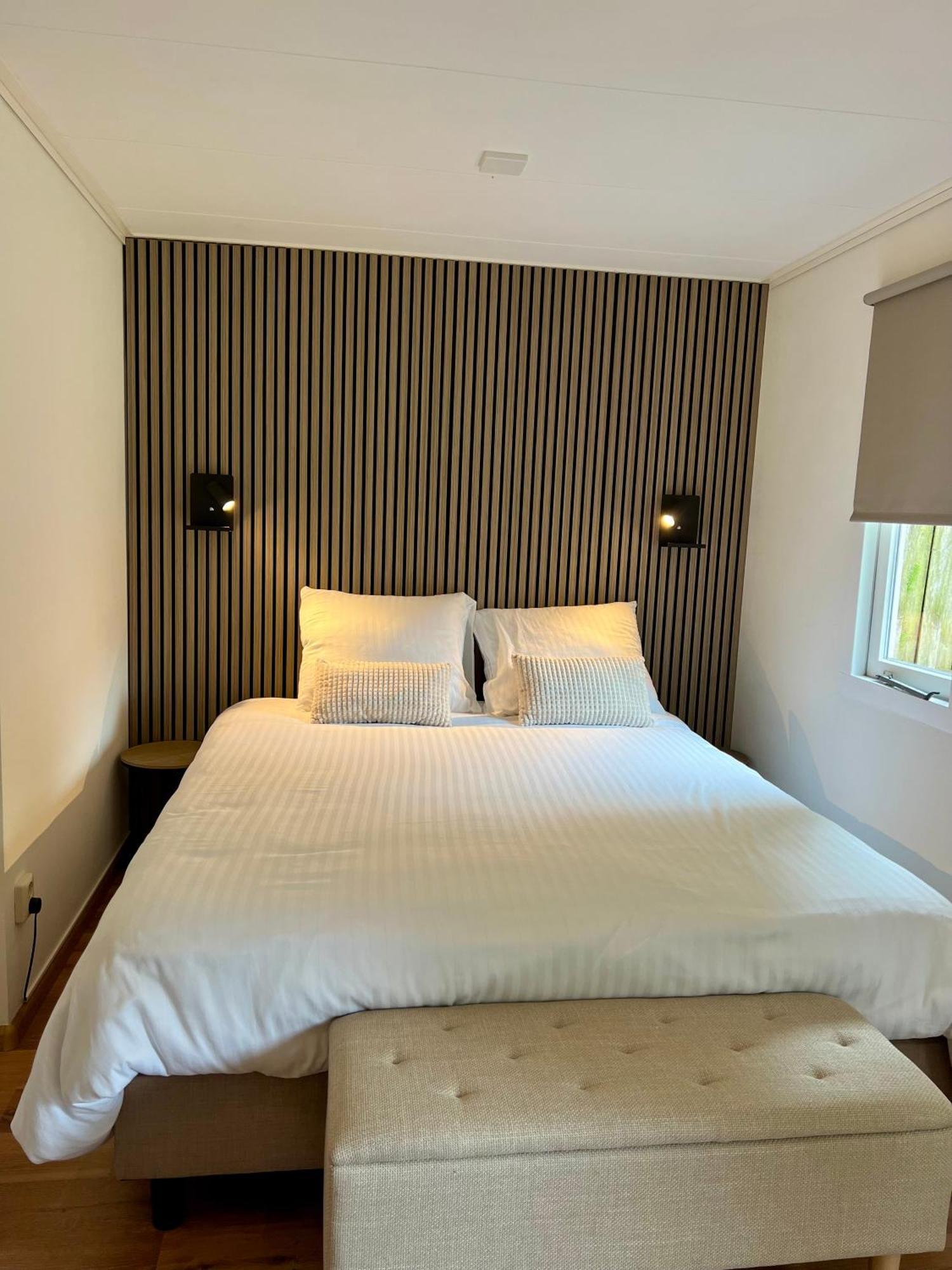 Luxe Boshuisje Met Prive Wellness & Jacuzzi Op De Veluwe Ermelo Exteriör bild