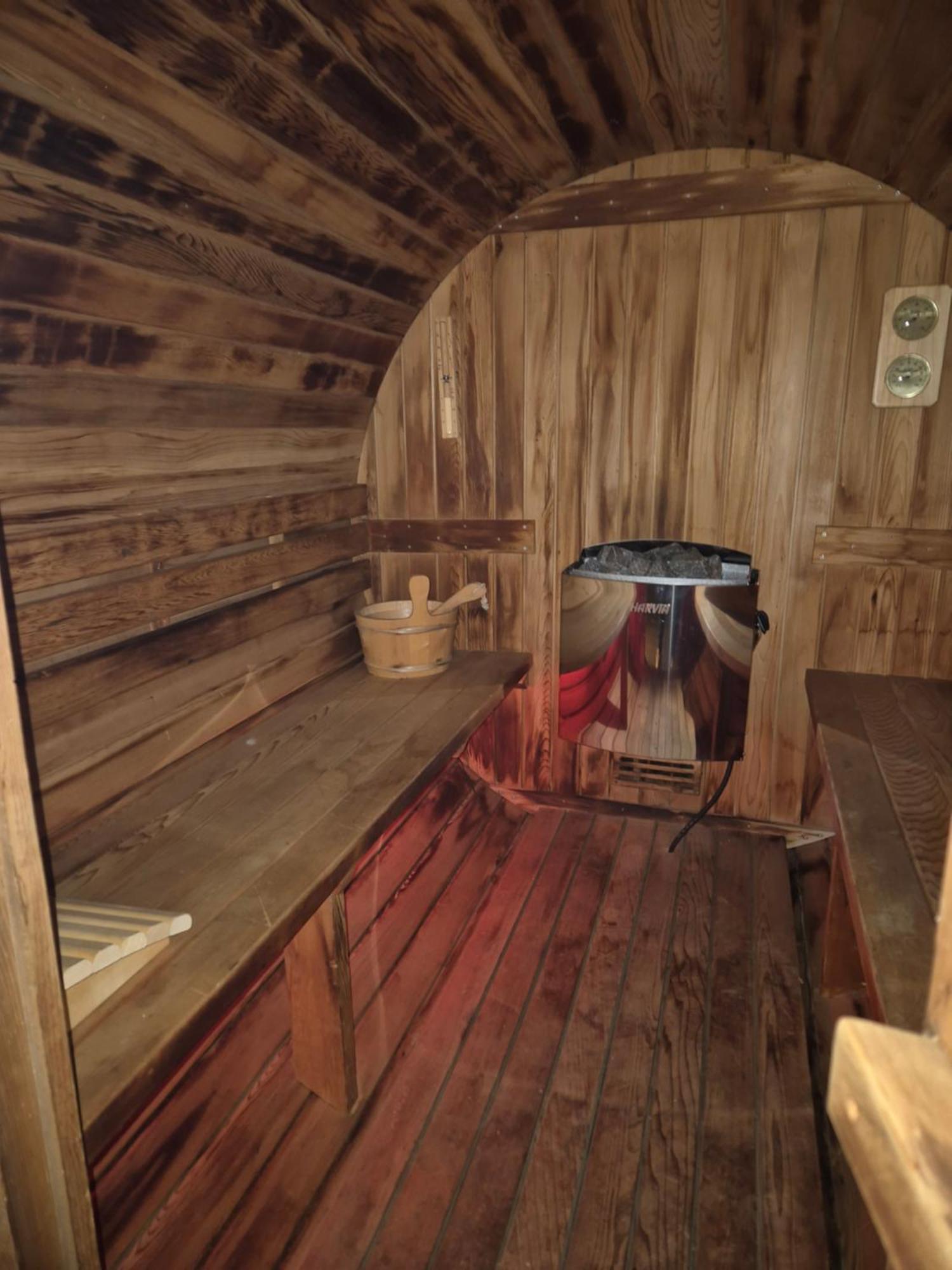 Luxe Boshuisje Met Prive Wellness & Jacuzzi Op De Veluwe Ermelo Exteriör bild